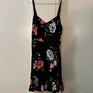 OLD NAVY | Black Floral Cami Dress